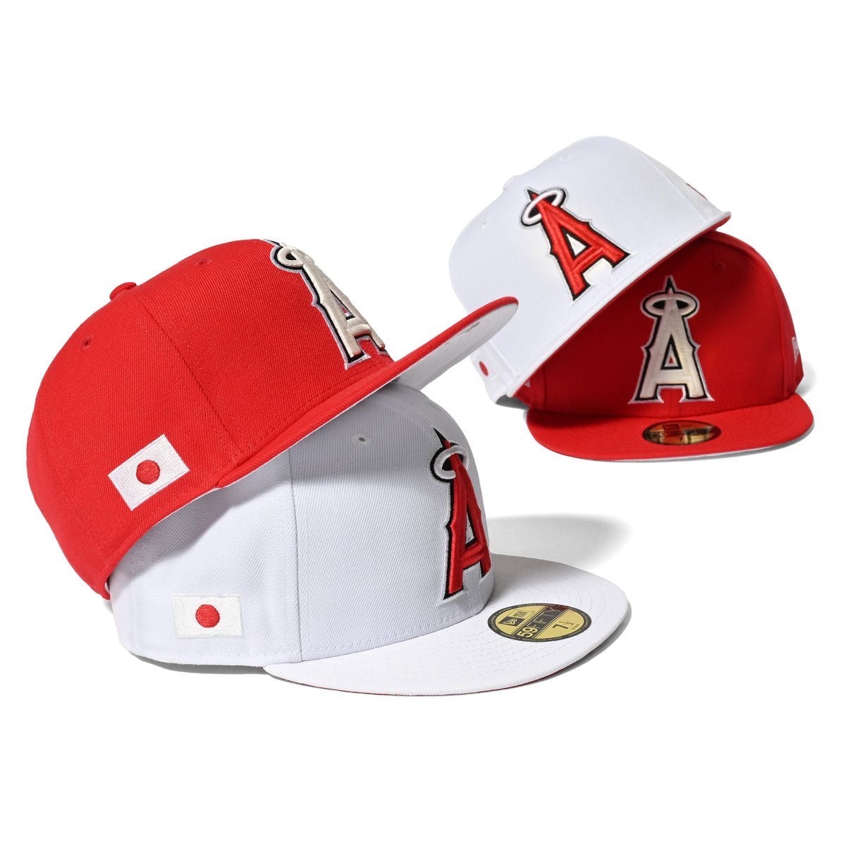 Mighty Crown Los Angeles Angels Japan Flag New Era 59Fifty Fitted Hat –  PRIVILEGE New York