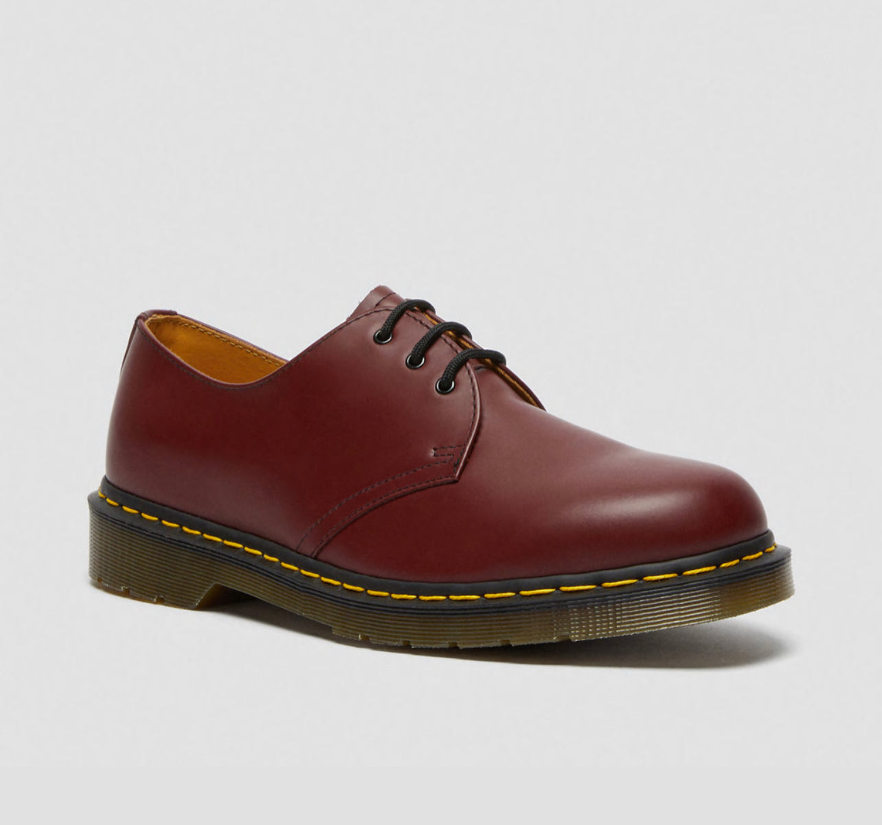 Dr Martens 1461 Oxford Leather Shoes - Cherry Red