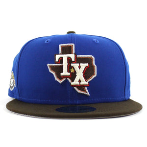 Texas Rangers 50th Anniversary New Era 59Fifty Fitted Hat