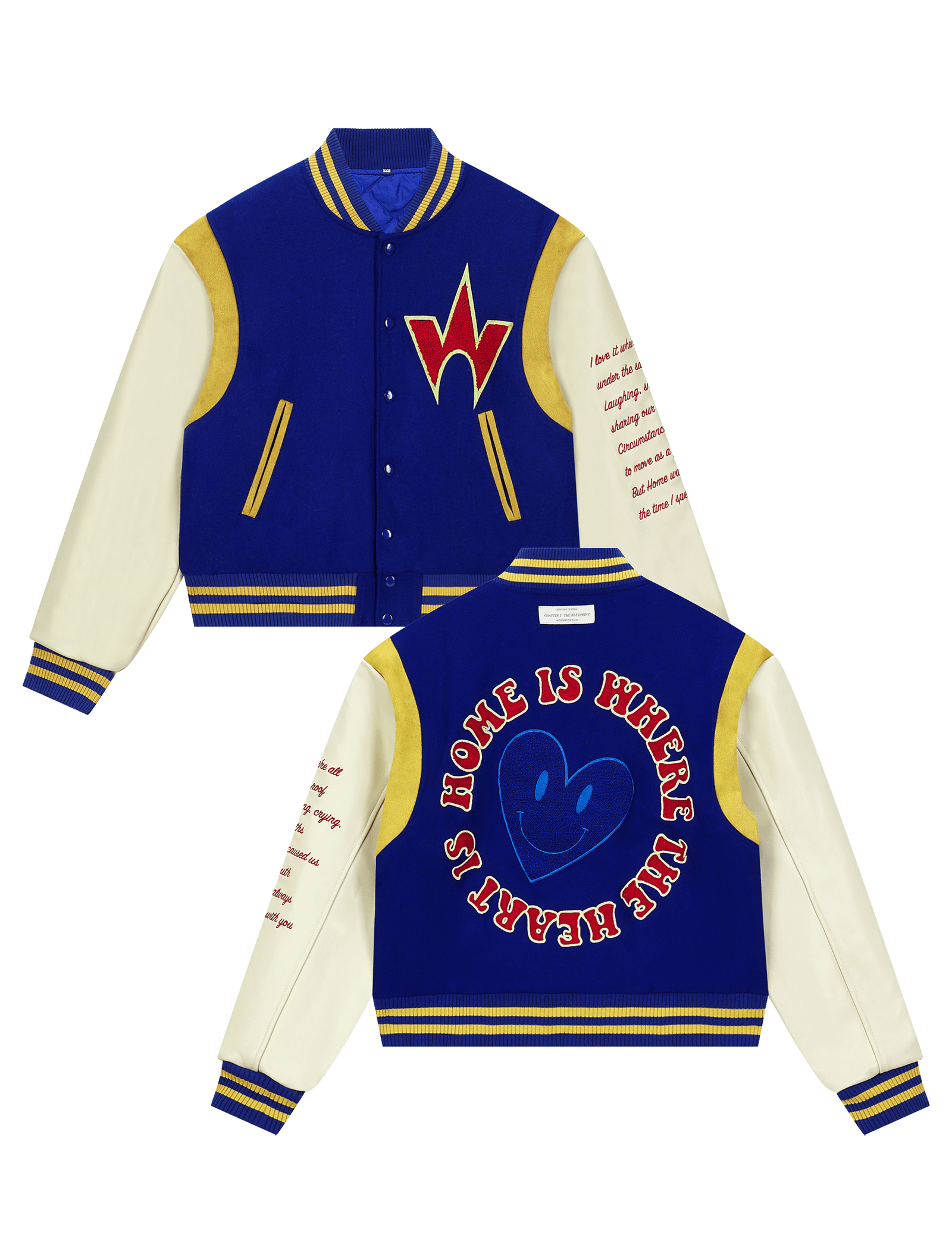Wales Heart Of The City Varsity Jacket