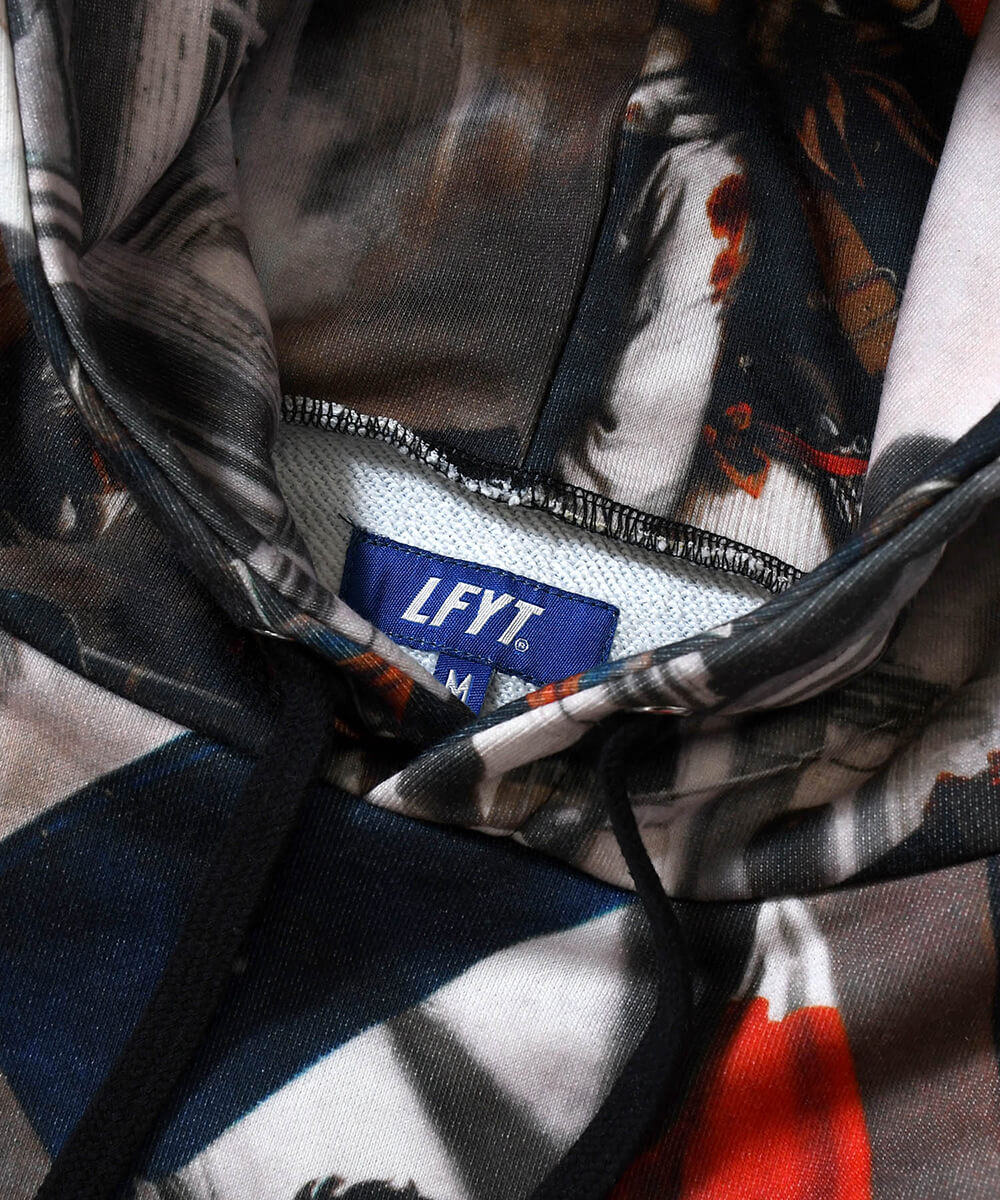 LFYT French Revolution All Over Logo Hoodie
