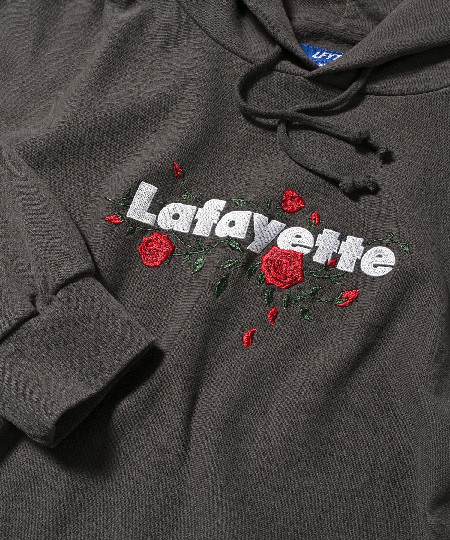 LFYT Lafayette Rose Logo US Cotton Pigment Dyed Hoodie