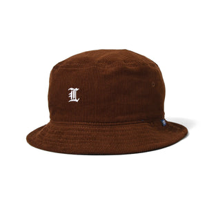 Open image in slideshow, LFYT Logo Corduroy Bucket Hat
