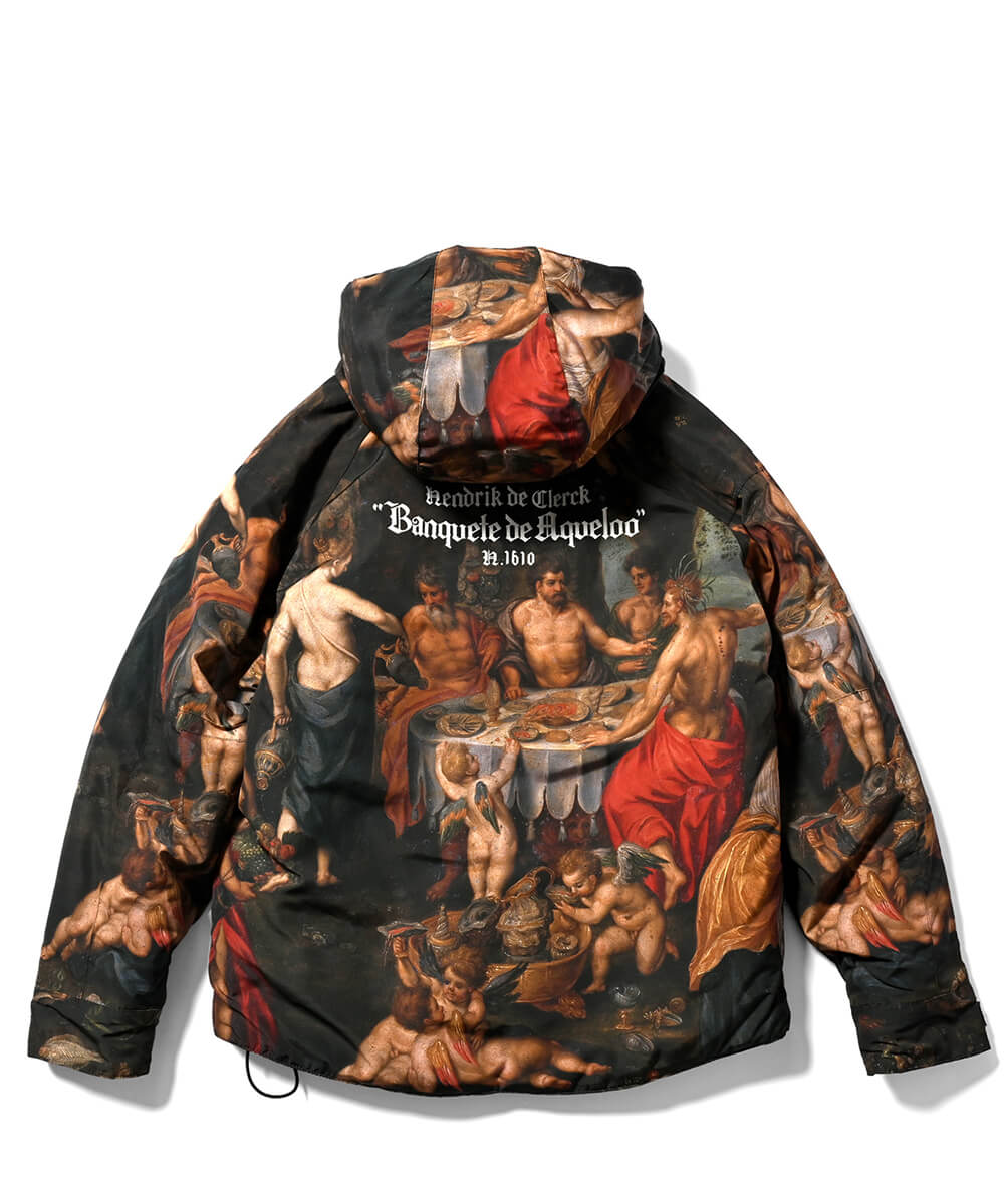 LFYT x Prado Museum Banquete de Aqueloo Puffer Jacket