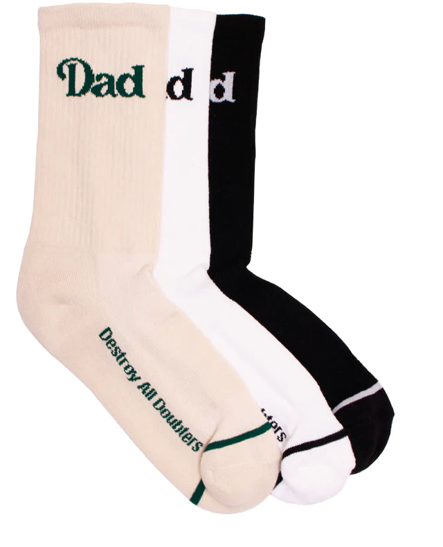 Dad Socks 3 Pack - Core - Athletic