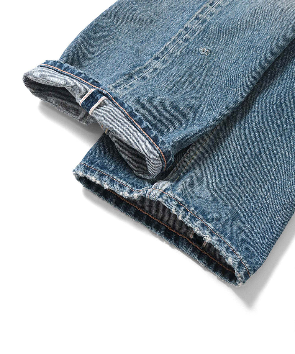 LFYT 5 Pocket Washed Selvage Denim Pants - Standard Fit