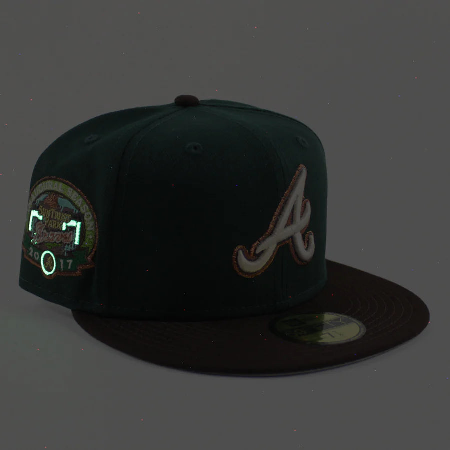 New Era 59Fifty Fitted Hat Atlanta Braves 2017 Inaugural Season