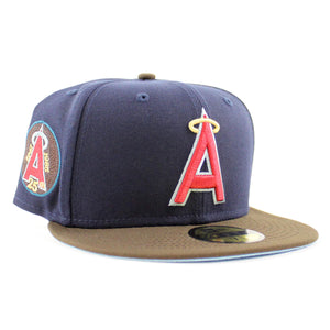 Open image in slideshow, New Era 59Fifty Fitted Hat California Angels 25th Anniversary
