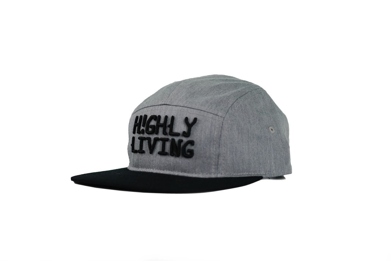 Highly Living 5 Panel Cotton Camp Hat