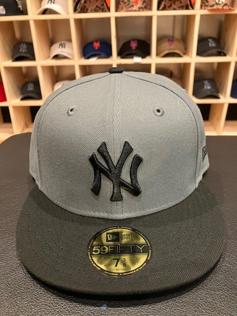 New Era New York Yankees 59Fifty Fitted Hat Charcoal