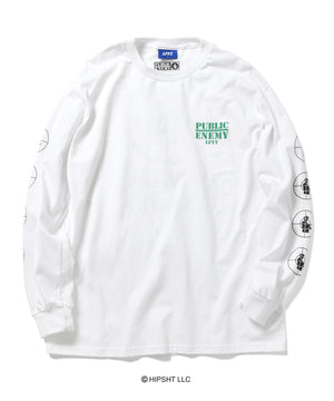 Open image in slideshow, LFYT x Public Enemy Target L/S Tee
