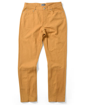 Wanna "CULT TRUE" Front Flared Pants Yellow