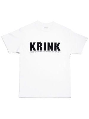 Open image in slideshow, Krink Logo Tee White
