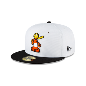 Open image in slideshow, New Era Minor League Construction Cone 59Fifty Fitted Hat
