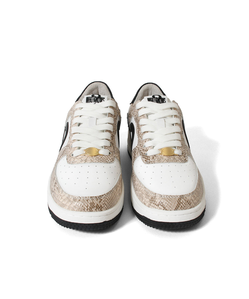 Who Knows ? Snakeskin Sneaker